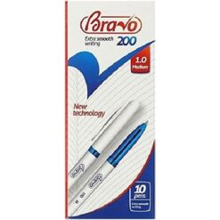 Bravo 200 Ballpen 0.1 mm Blue - 10 per pack