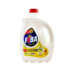 Feba Liquid Dish Cleaner With Lemon Scent - 4 kg