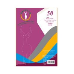 Gazelle C3 White Peel & Seal Envelopes (330 x 450 mm) - 50Pcs