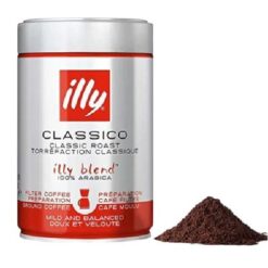 illy - Classico roasted and ground coffee - 250 gr