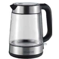 Kenwood Glass Kettle 1.7L Cordless Electric Kettle 2200W with Auto Shut-Off & Removable Mesh Filter