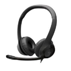 Logitech H390 Wired USB Computer Headset- Black