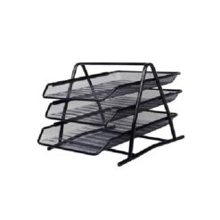 Metal Trays for Documents Organizing - 3 tier
