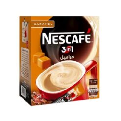Nescafe 3 in 1 Caramel Flavor (24 × 18 gr)