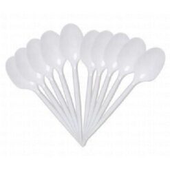 Plastic Disposable tea spoons - 50 Spoons