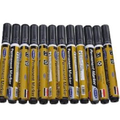 Prima permanent marker - Black - 12 Pens