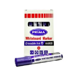 Prima White Board Markers - Blue - 12 Pens