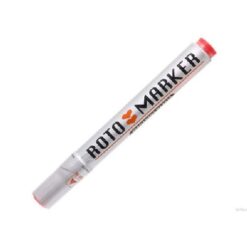 Roto permanent marker pen pack of 12 pcs - red