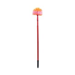 Round Head Duster With Handle - 1 pcs