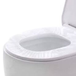 Toilet Plastic Seat Covers - 14 pcs