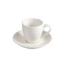 White Coffee Cup plus plate
