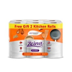 Zeina Compressed Kitchen Towel Rolls - 4 per pack
